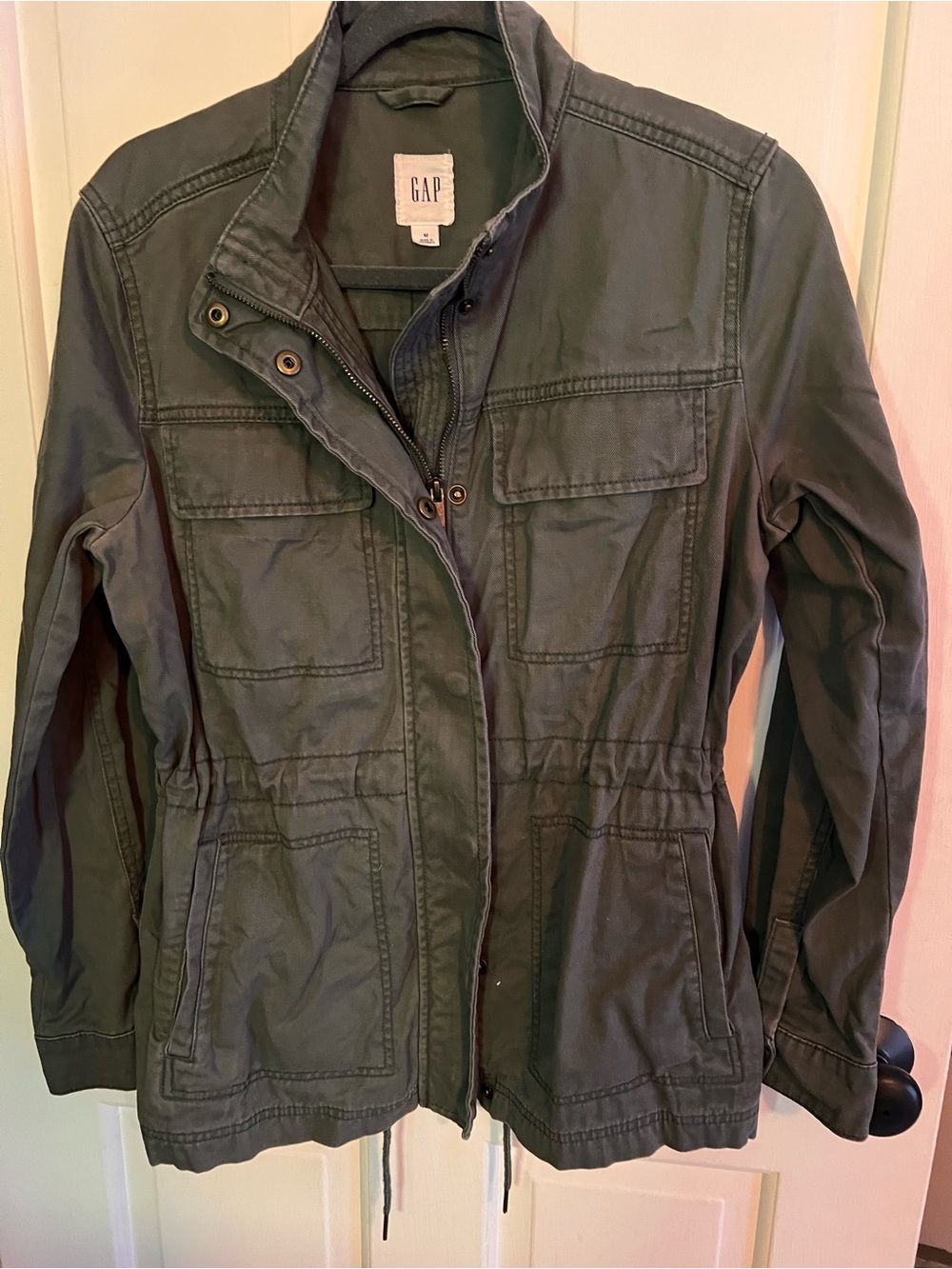 GAP Olive Utility Field Jacket M